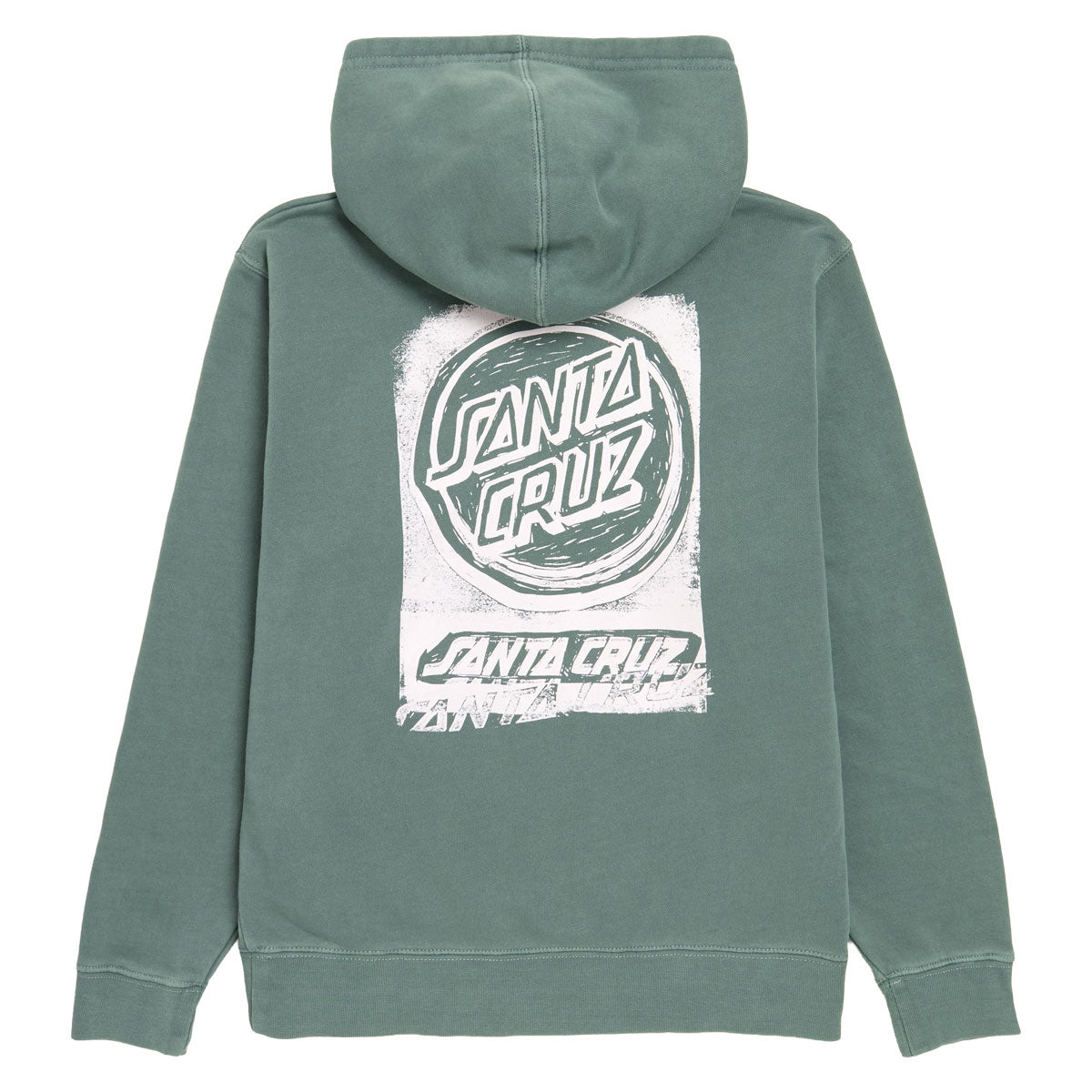 Santa Cruz Youth Cut Opus Hoodie - Pigment Alpine Green image 1