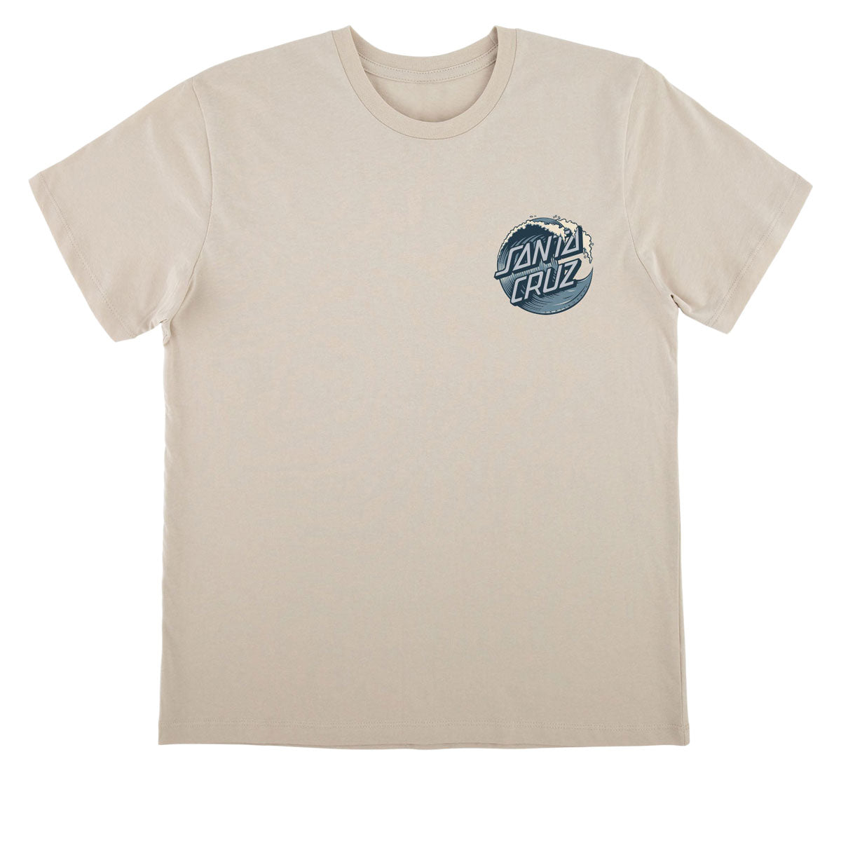 Santa Cruz Womens Wave Dot T-Shirt - Bone image 1