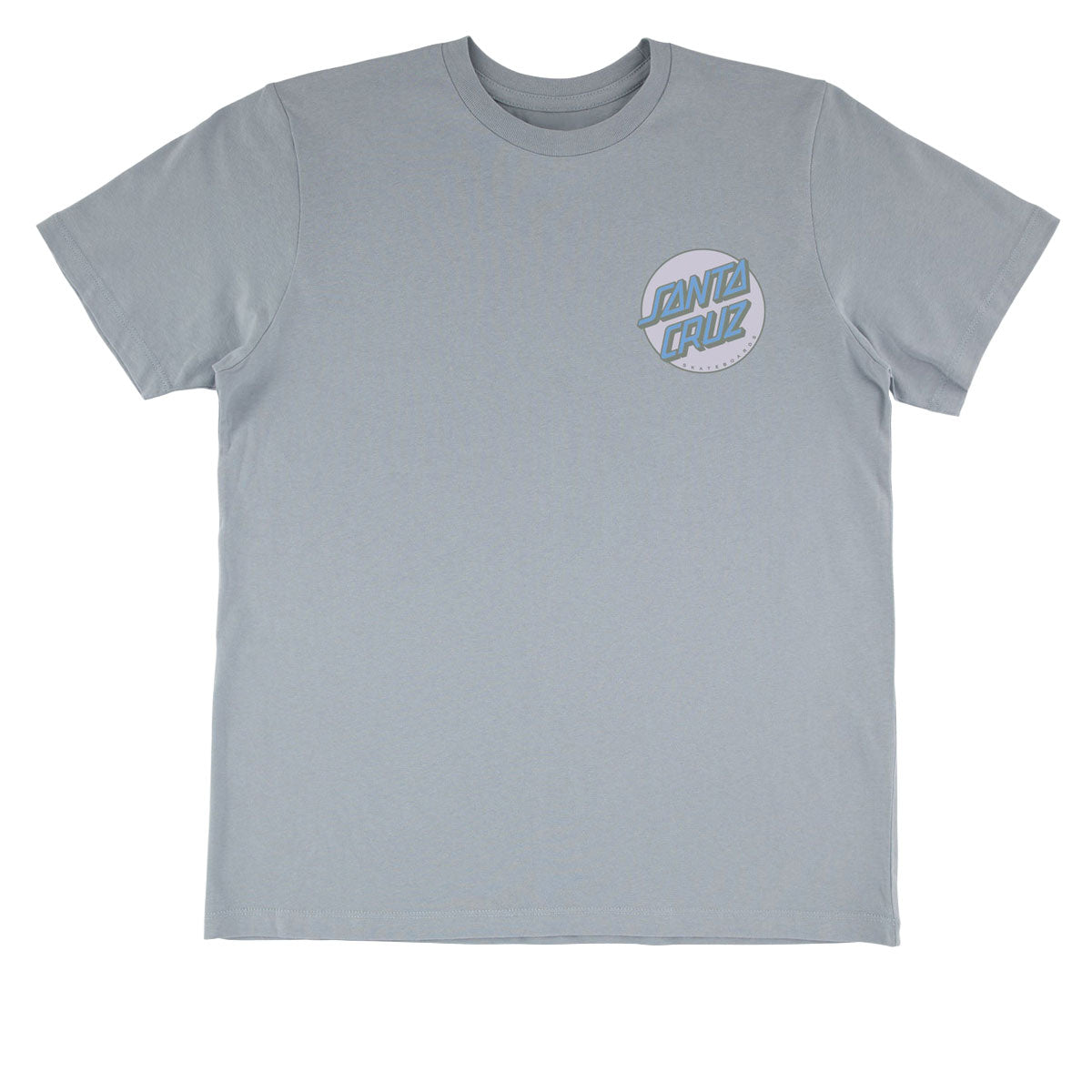 Santa Cruz Womens Other Dot Chest T-Shirt - Blue Fog image 1