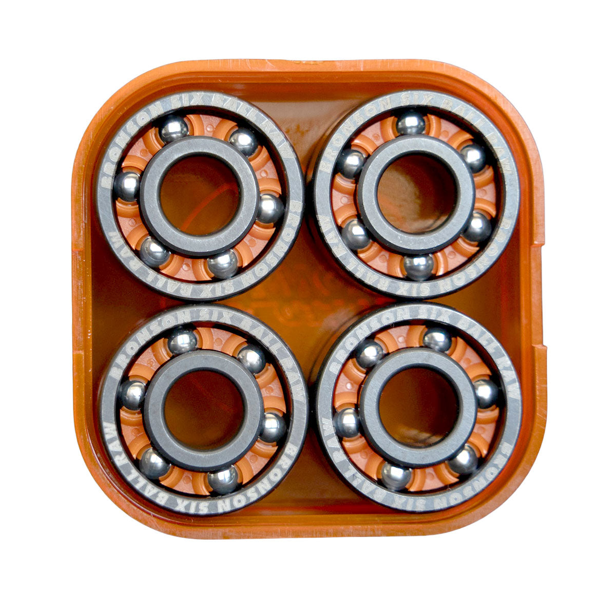 Bronson 6 Ball Raw Bearings - Black image 4