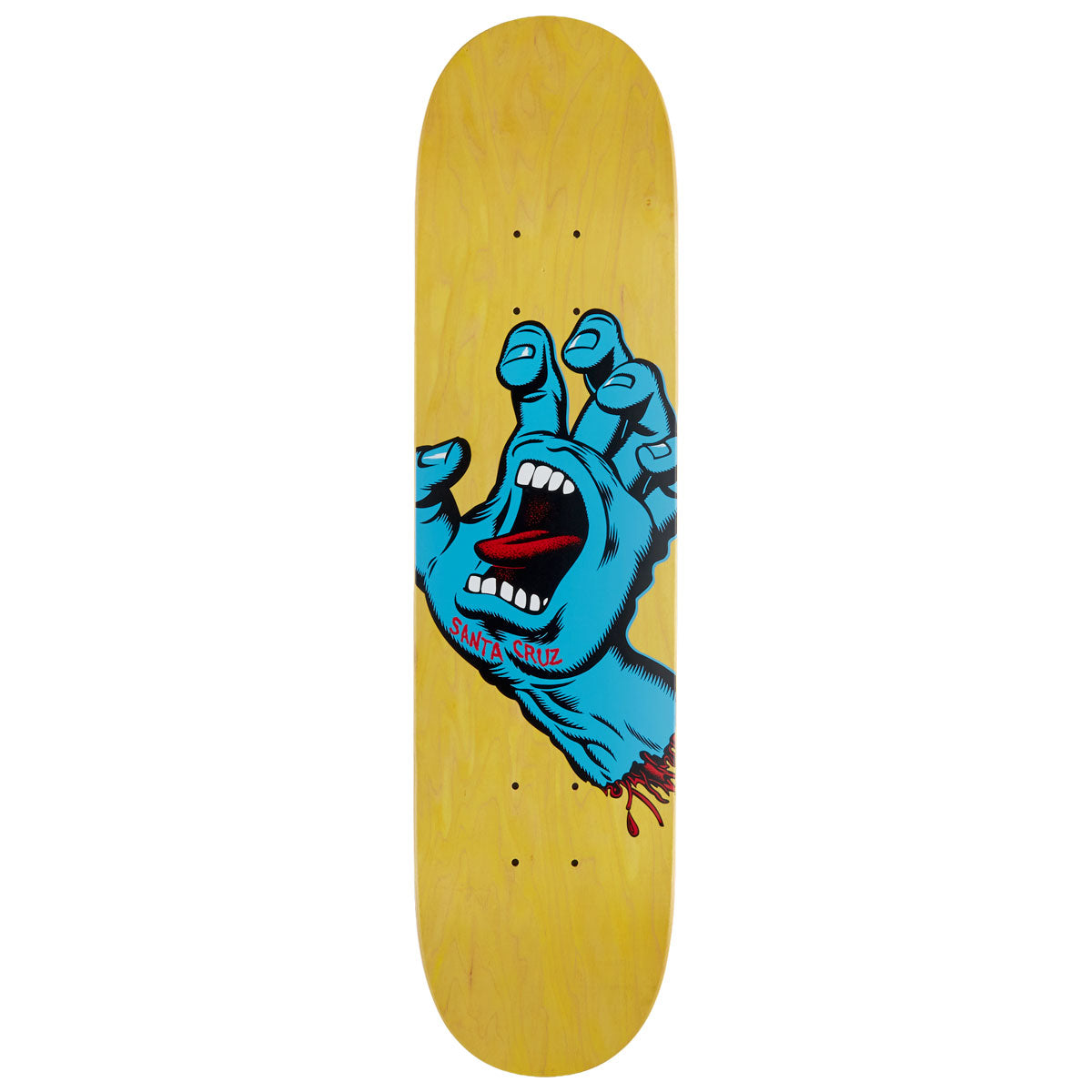 Santa Cruz Screaming Hand Skateboard Deck - 7.25