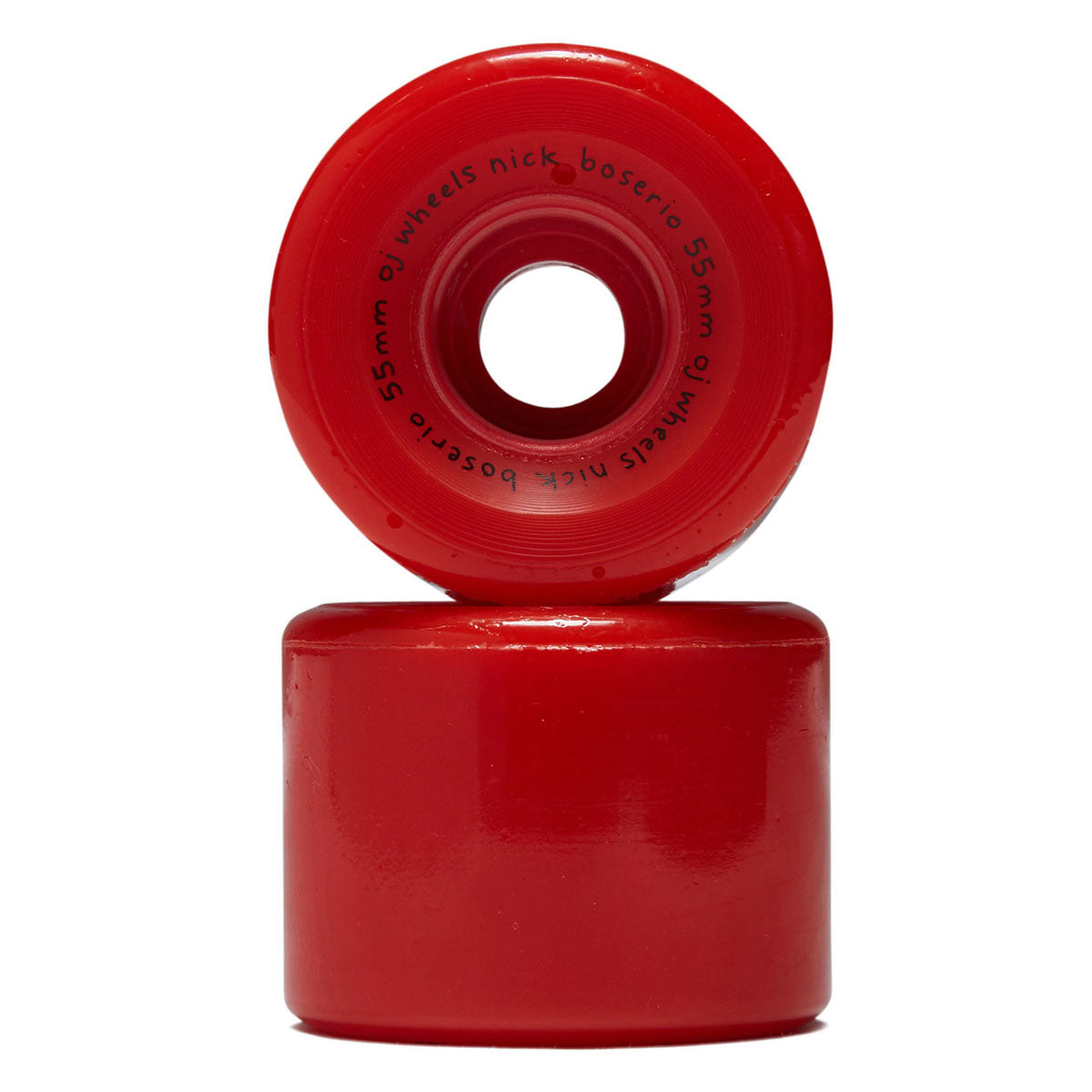 OJ Nick Boserio Holy Angels Mini Super Juice 78a Skateboard Wheels - Red - 55mm image 2