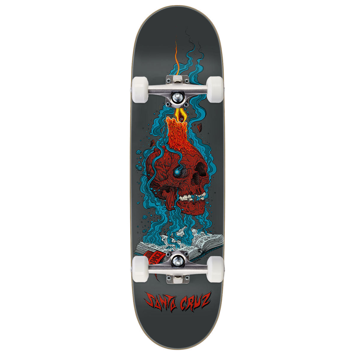 Santa Cruz Pace Necromancer Pro Skateboard Complete - 8.70