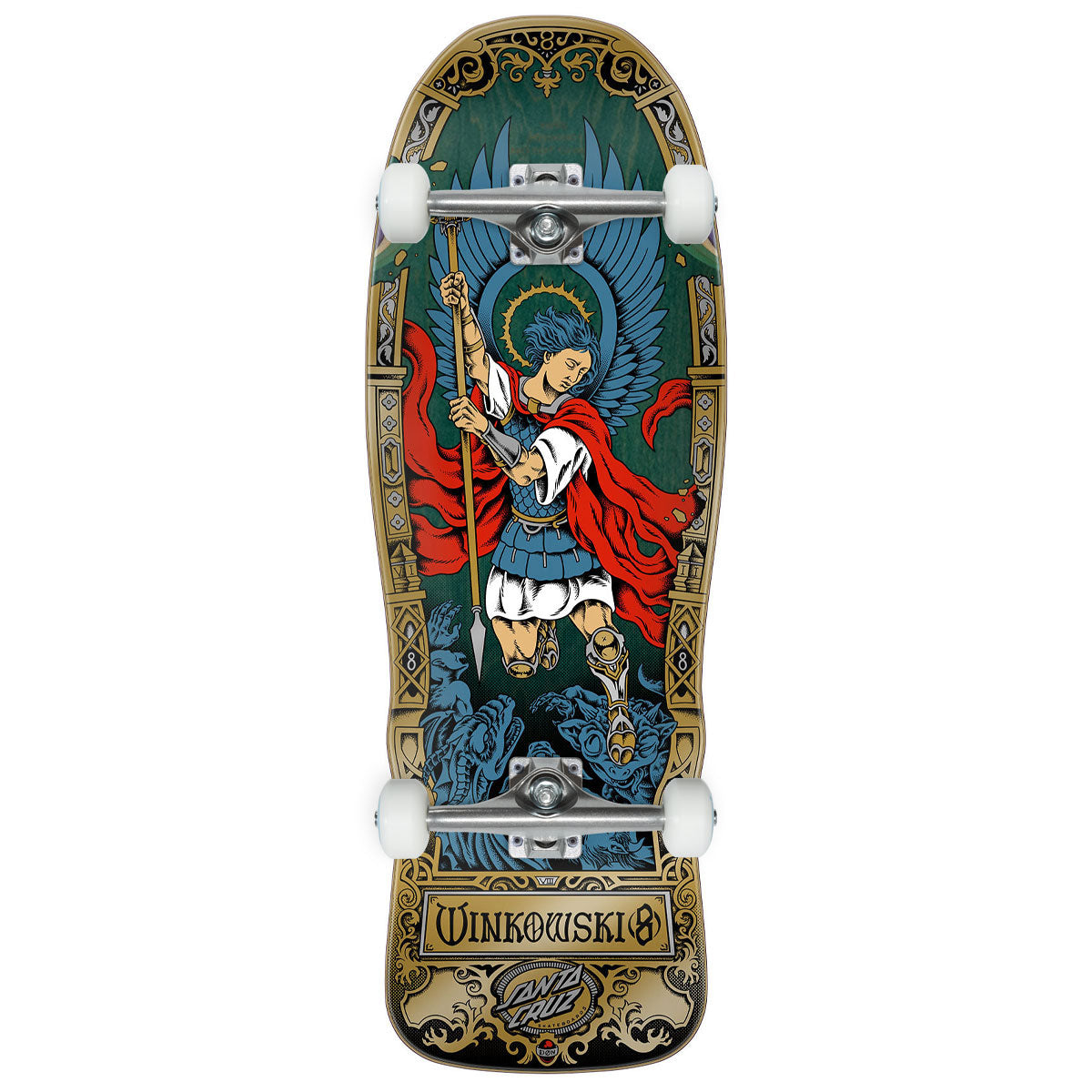 Santa Cruz Winkowski Archangel Pro Shaped Skateboard Complete - 10.35