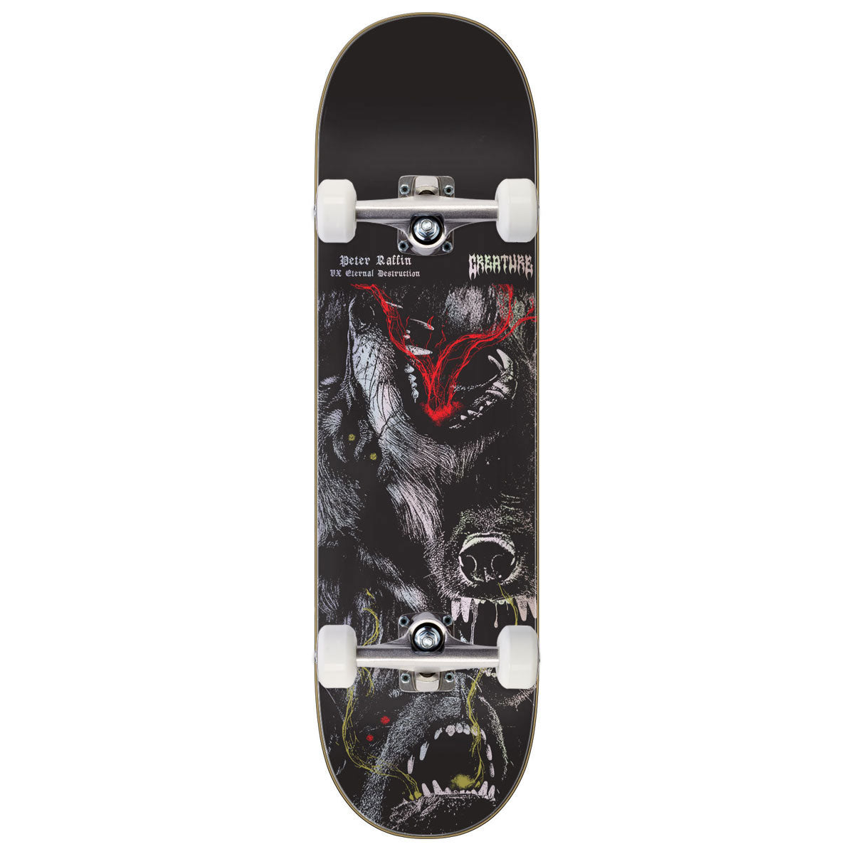Creature Raffin Mortem VX Skateboard Complete - 8.60