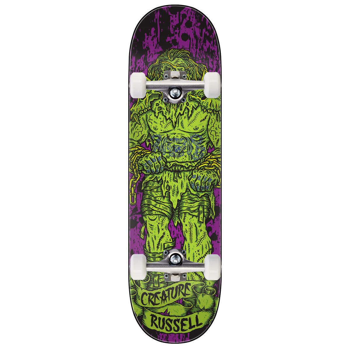 Creature Russell Vikings of Hesh Law XX Pro Skateboard Complete - 8.75