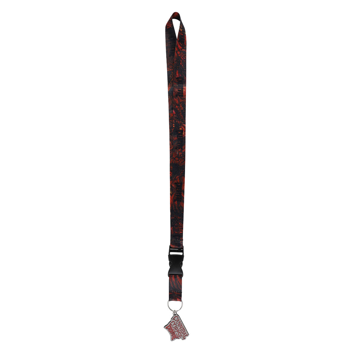 Creature x Cannibal Corpse Lanyard Keychain - Red/Black image 1