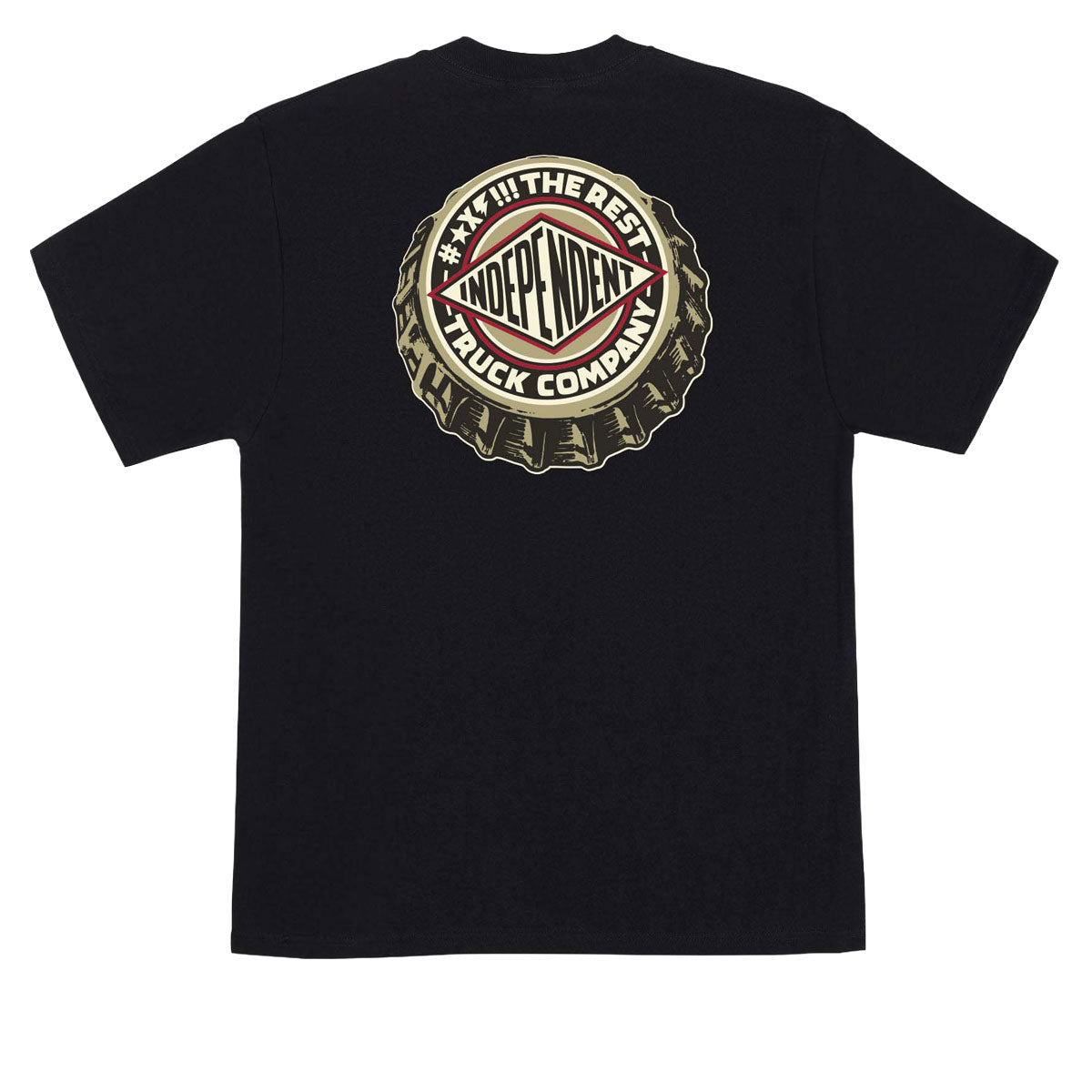 Independent FTR Cap T-Shirt - Black image 1