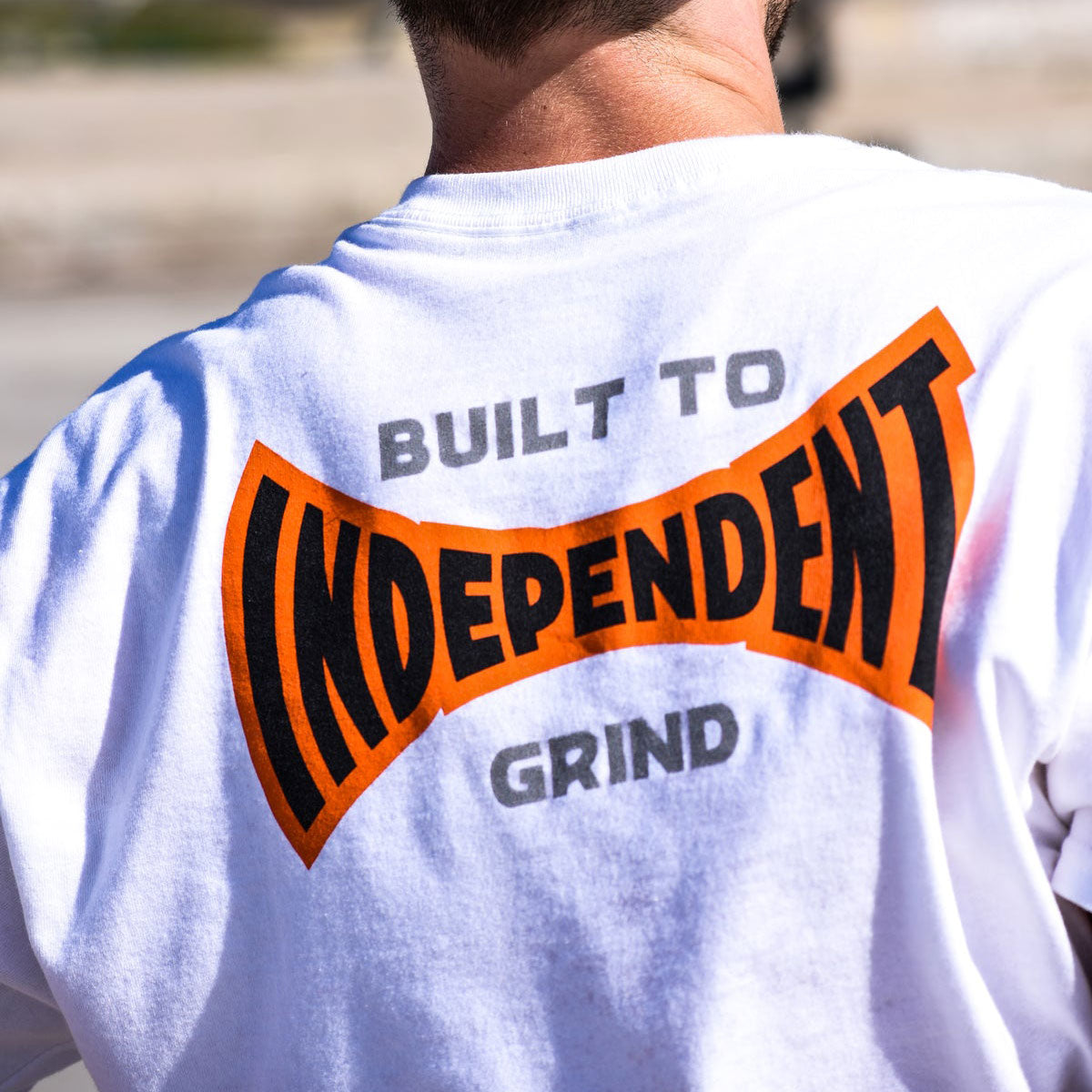 Independent Built To Grind Span T-Shirt - White image 3