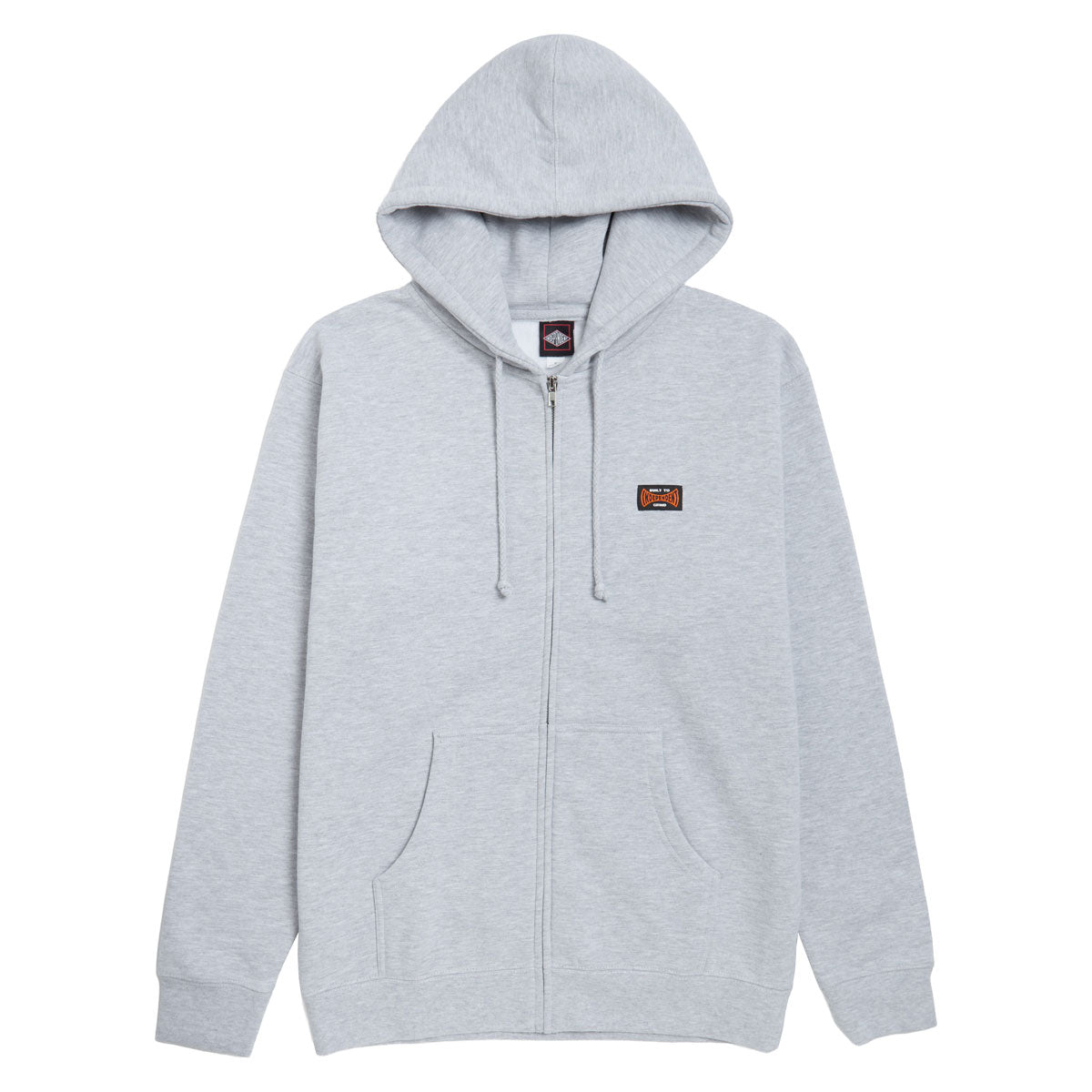 Independent Built To Grind Span Zip Hoodie - Grey Heather image 1