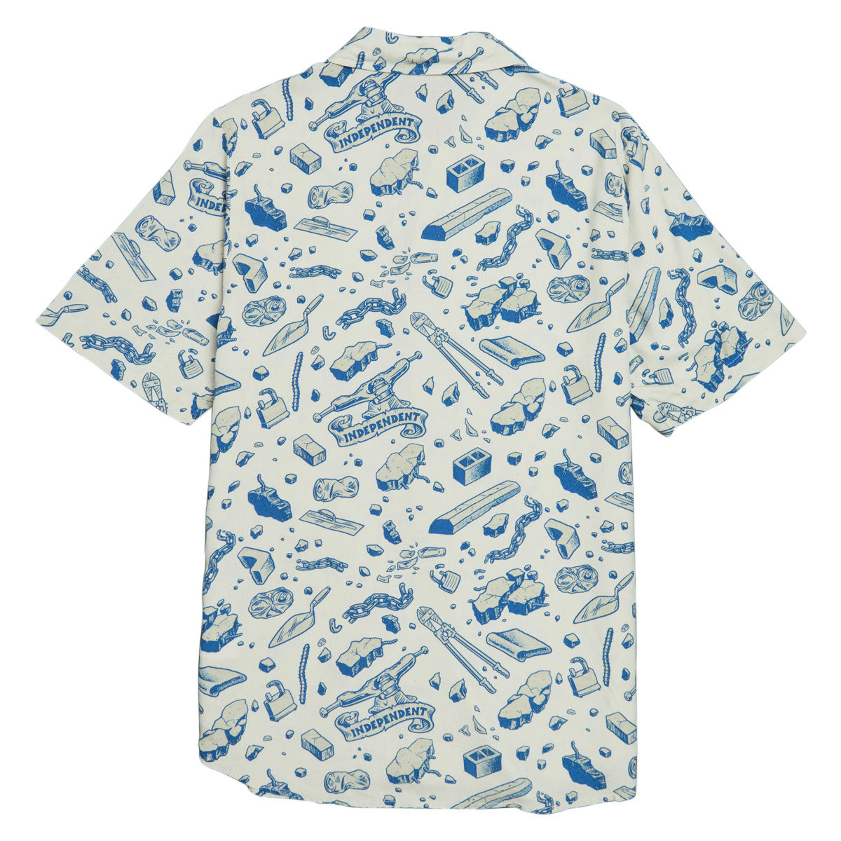 Independent Under The Bridge Party Shirt - Concrete/Blue image 2