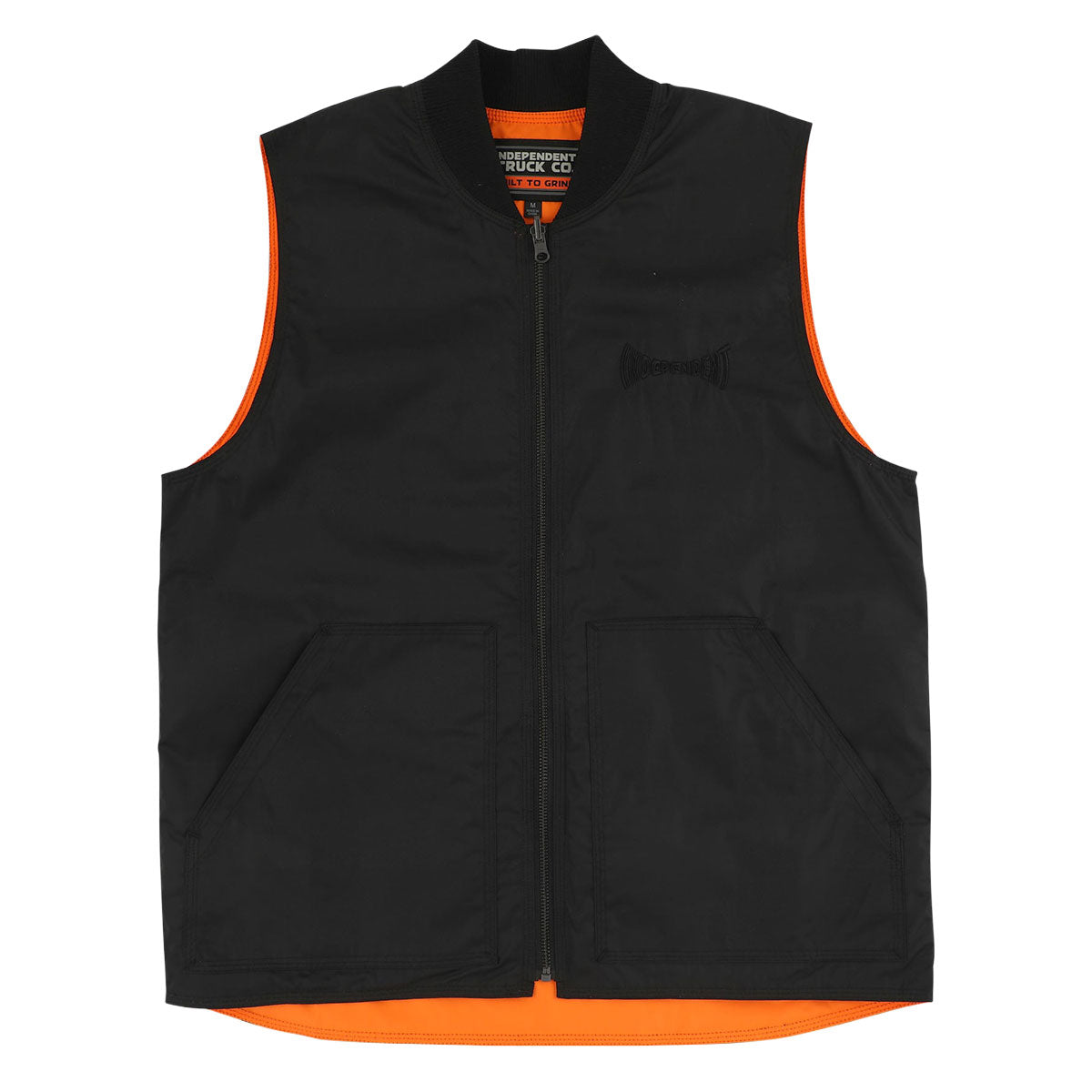 Independent BTG Reversible Work Vest - Black/Orange image 1