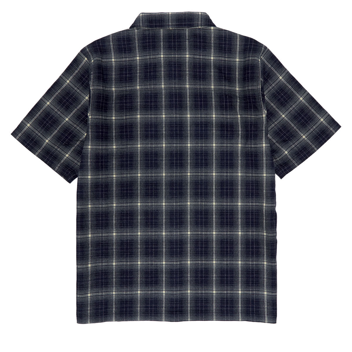 Independent Belmont Short Sleeve Flannel Shirt - Navy/White image 2