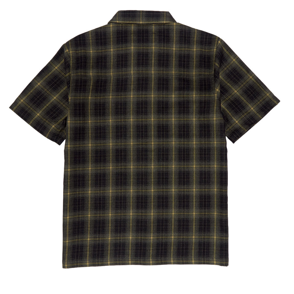 Independent Belmont Short Sleeve Flannel Shirt - Black/Tan image 2