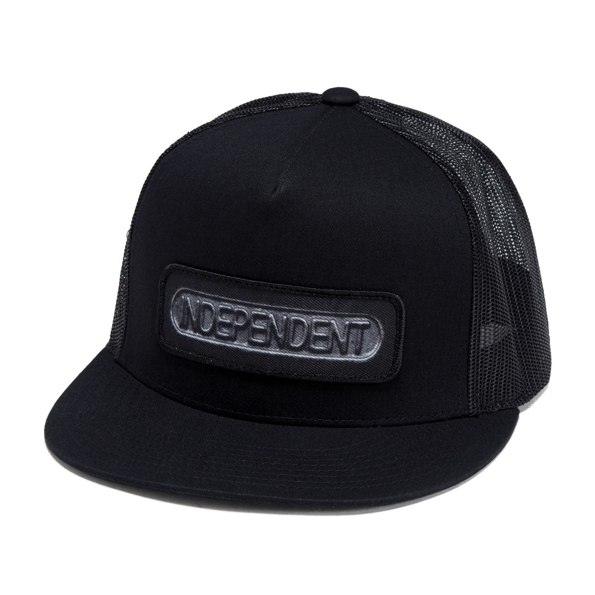 Independent Sand Cast Snapback Hat - Black image 1