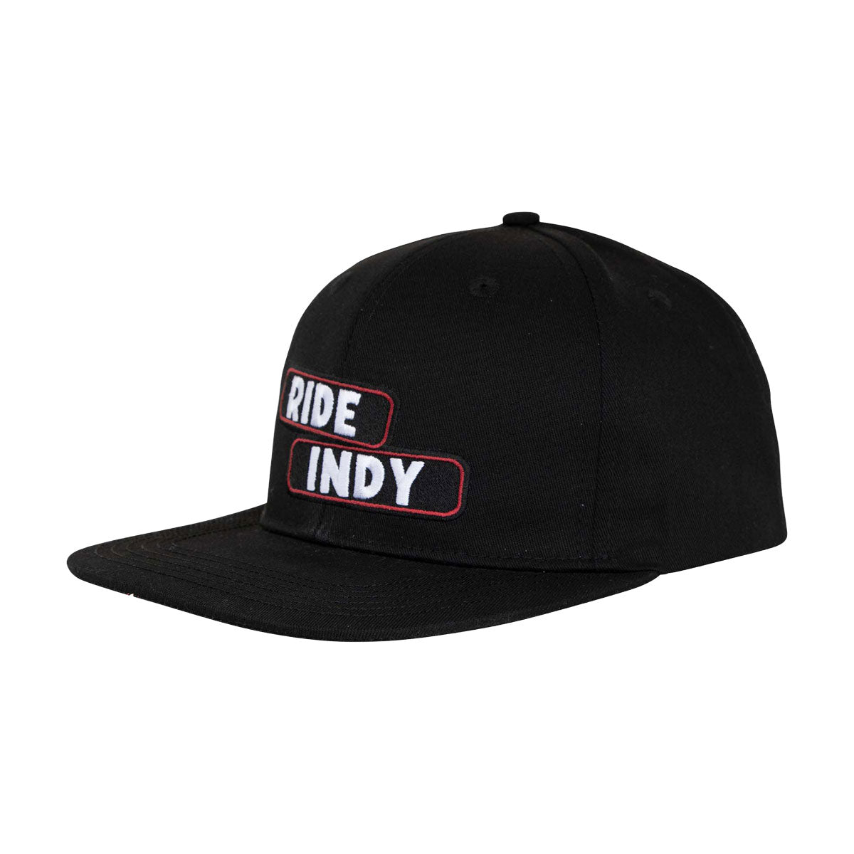 Independent Sticker Slap Snapback Hat - Black image 1