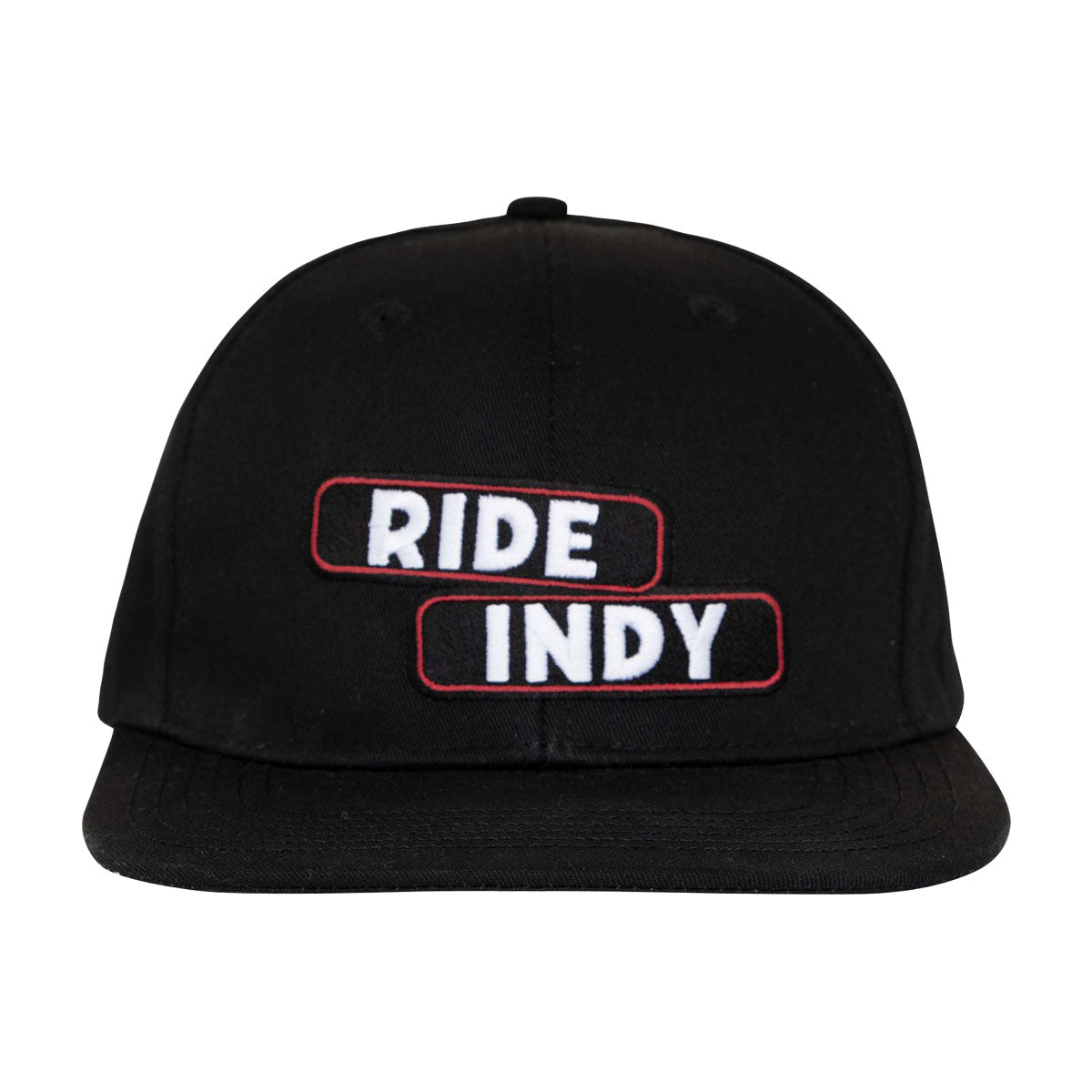 Independent Sticker Slap Snapback Hat - Black image 2
