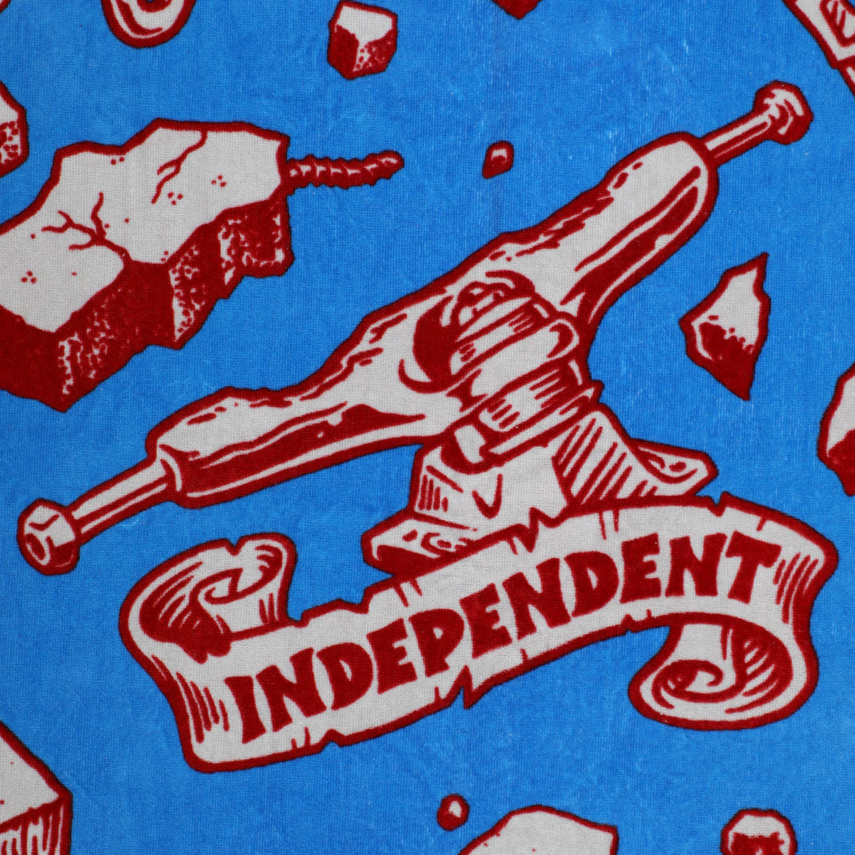 Independent Under The Bridge Towel - Blue/Red image 2