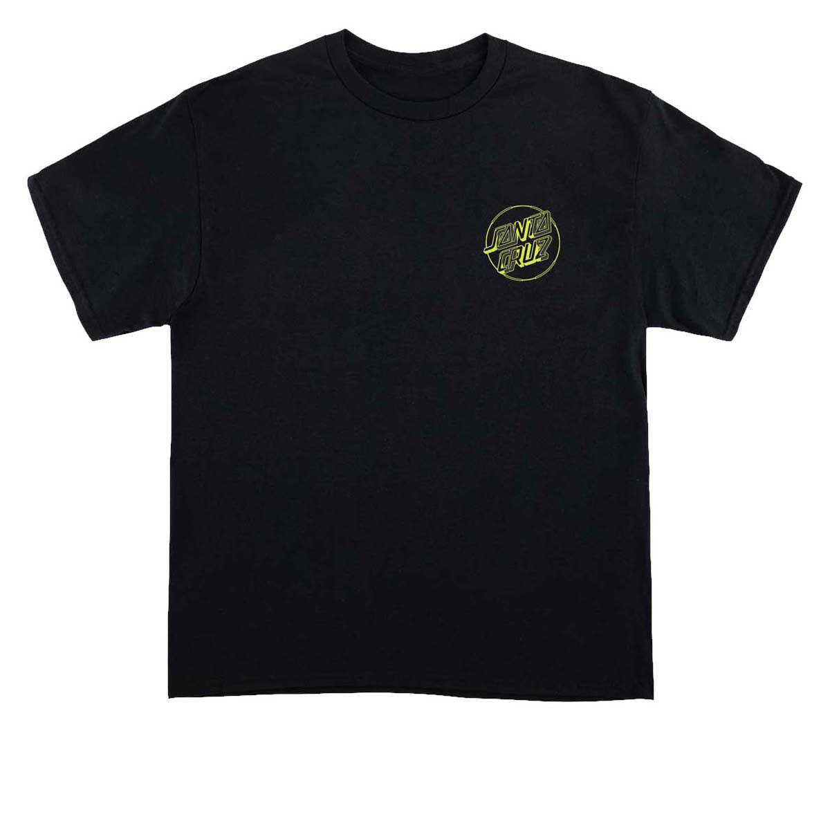 Santa Cruz Acid Cloud Dot T-Shirt - Black image 2