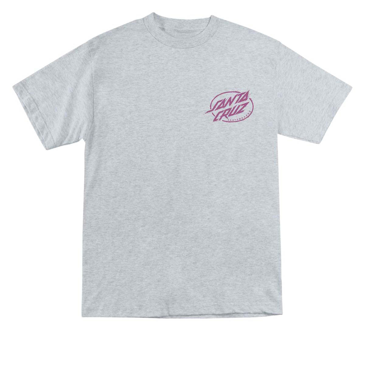 Santa Cruz Wooten Cyber Skull T-Shirt - Heather Grey image 2