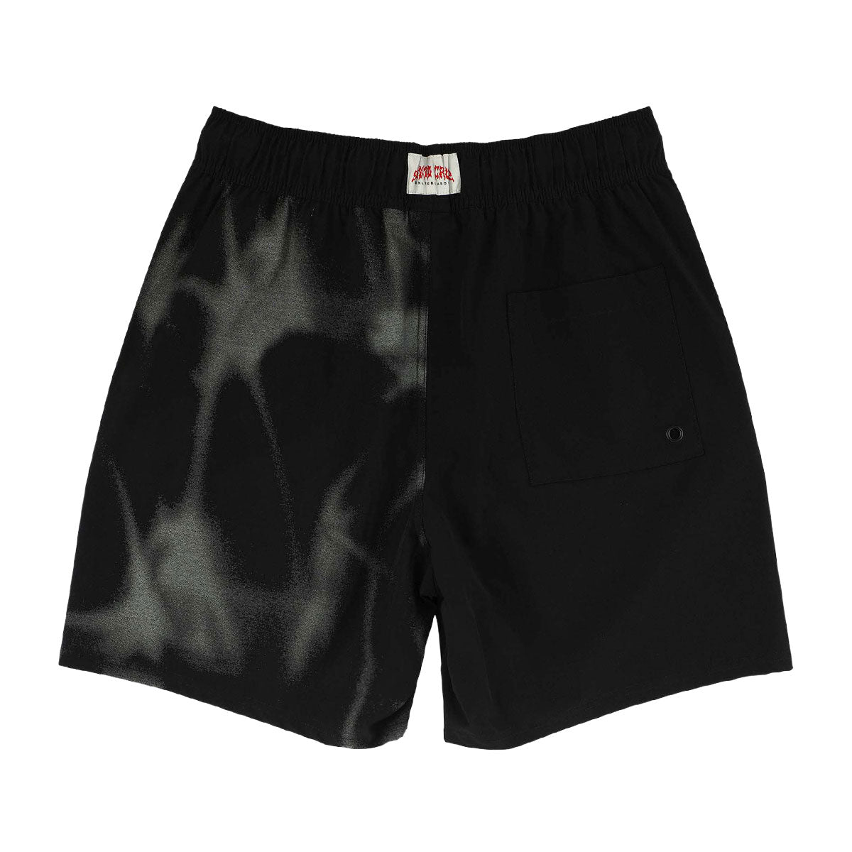 Santa Cruz TTE Messenger Elastic Waist Boardshorts - Black Haze image 2