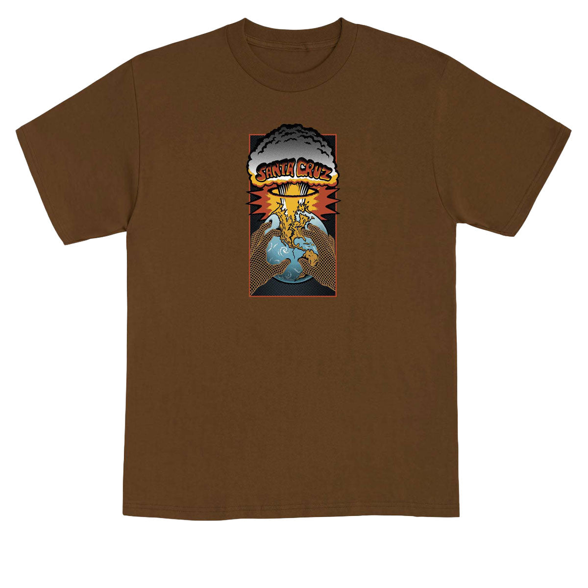 Santa Cruz Kendall EOTW Front T-Shirt - Brown image 1