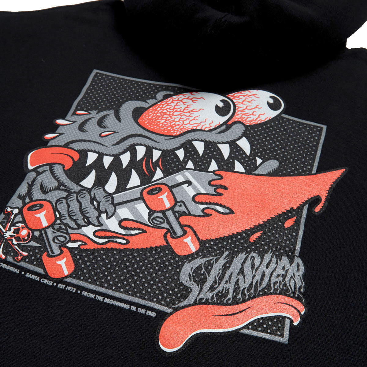 Santa Cruz Meek Slasher Box Hoodie - Black image 4
