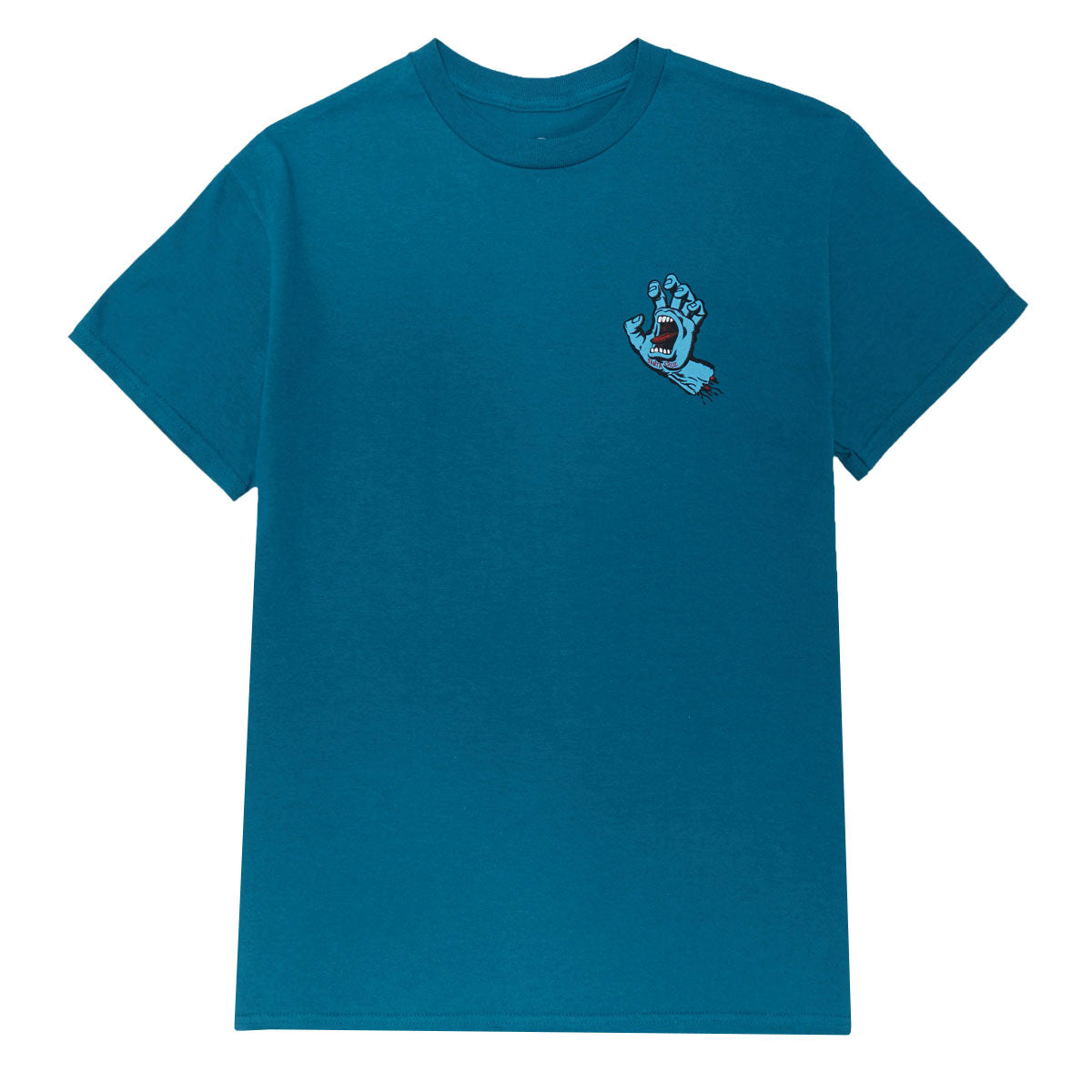 Santa Cruz Screaming Hand T-Shirt - Galapagos Blue image 2