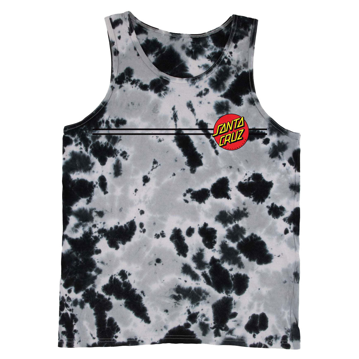 Santa Cruz Classic Dot Tank Top - Multi Black image 1