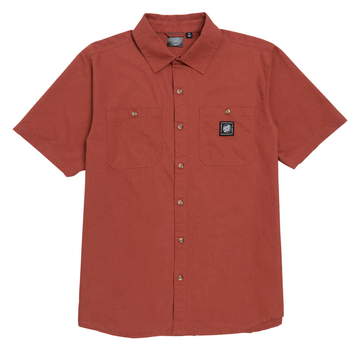 Santa Cruz Opus Work Shirt - Faded Brick image 1