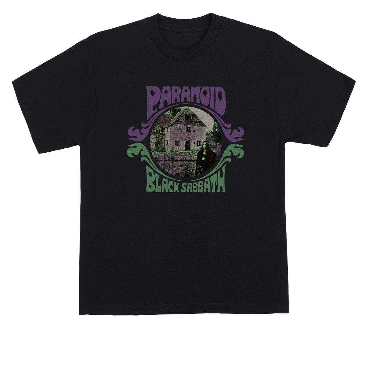 OJ x Black Sabbath Paranoid Witch T-Shirt - Black image 1