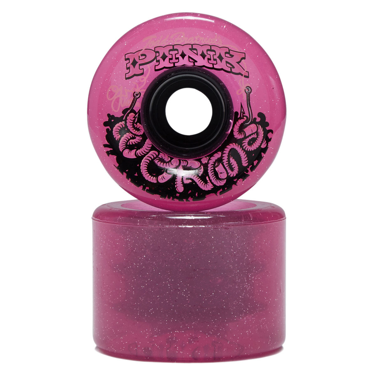 OJ Pink Worms Super Juice Pink 78a Skateboard Wheels - Pink - 60mm image 2