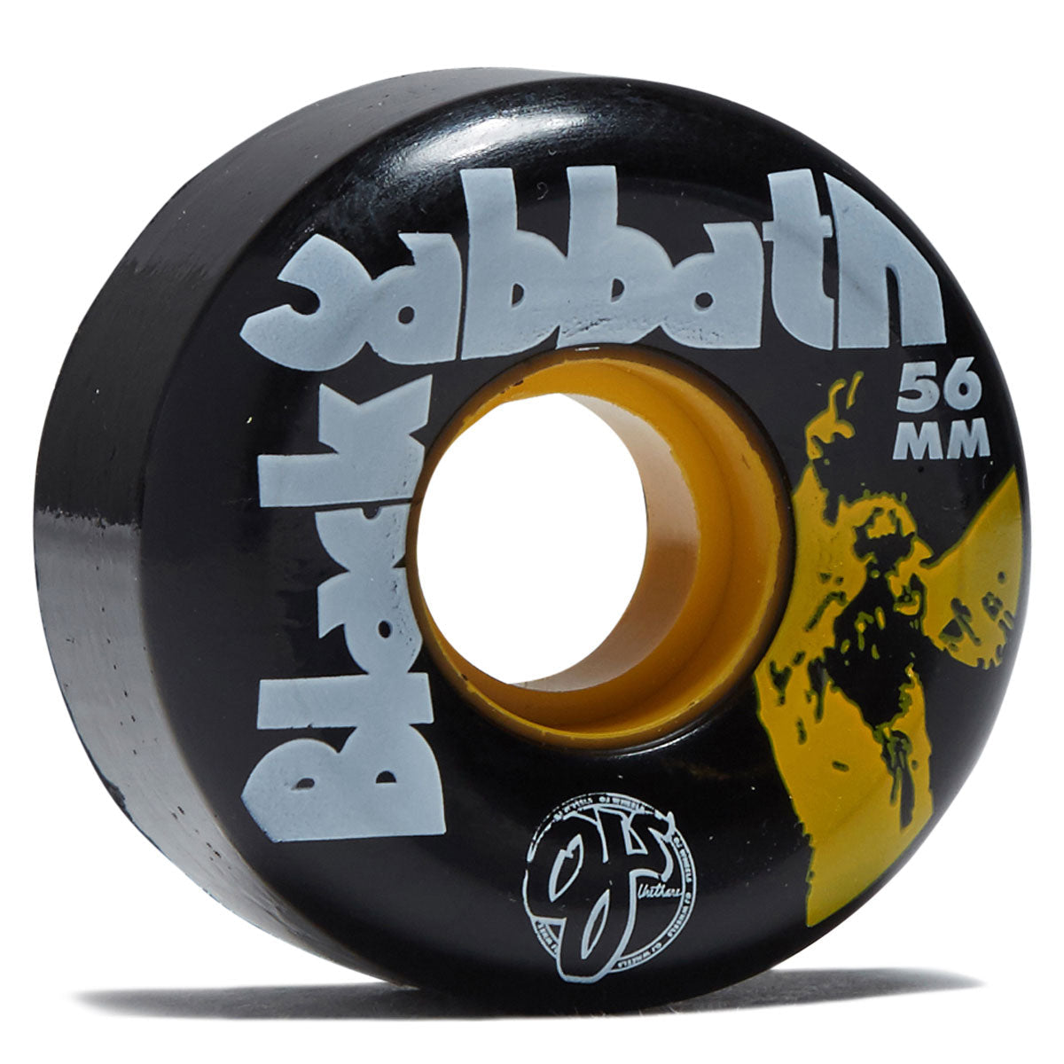 OJ x Black Sabbath Vol 4 Keyframe 78a Skateboard Wheels - Black - 56mm image 1