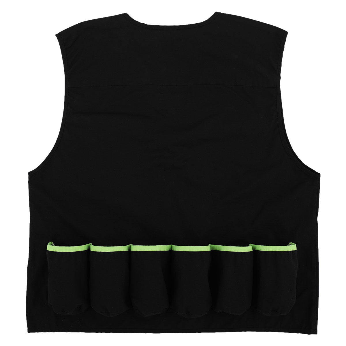 Creature Gravette Cut And Tie Utility Vest - Black image 2
