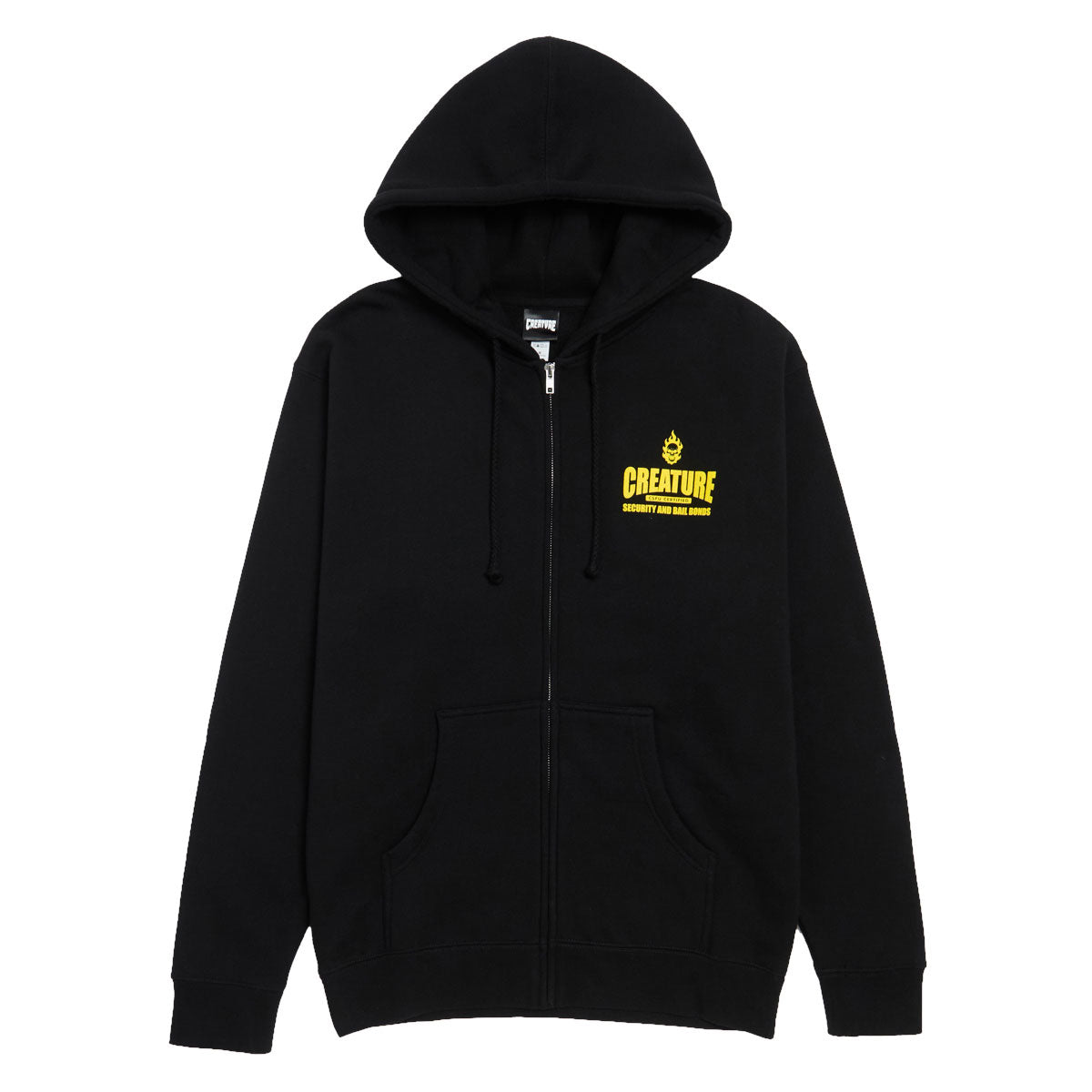 Creature Security Service Zip Hoodie - Black image 1