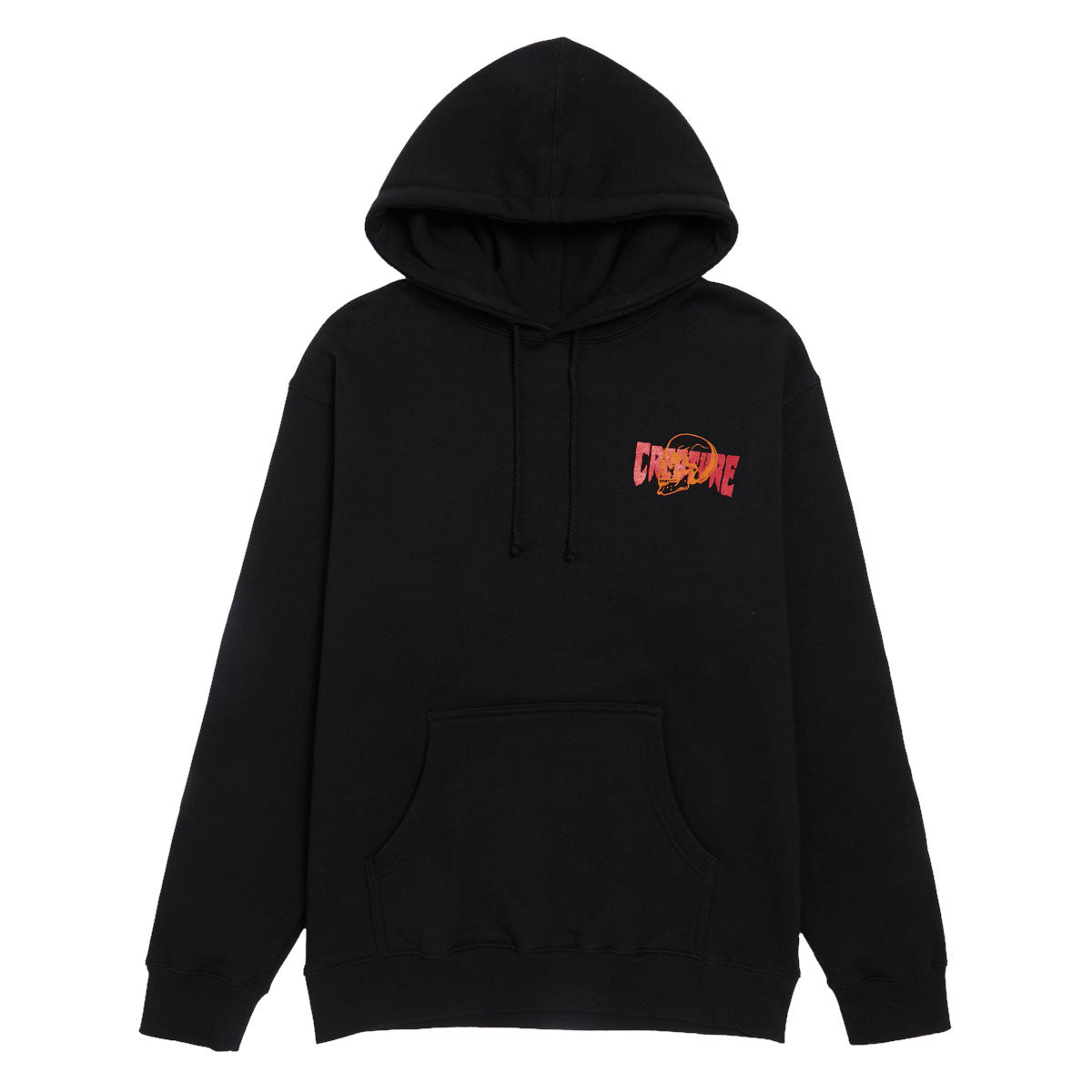 Creature Spiral Skull Hoodie - Black image 2