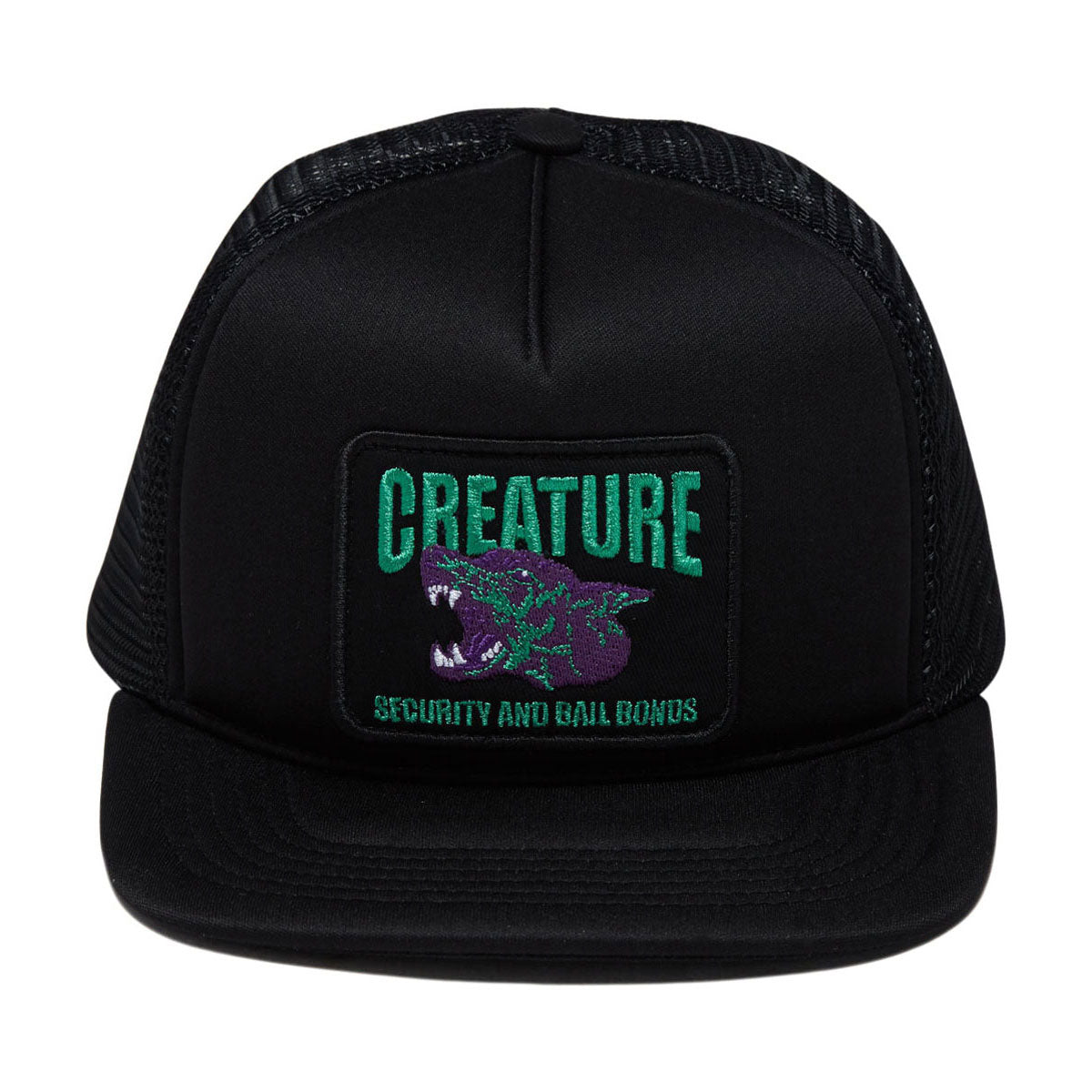 Creature Security Service Snapback Hat - Black image 3