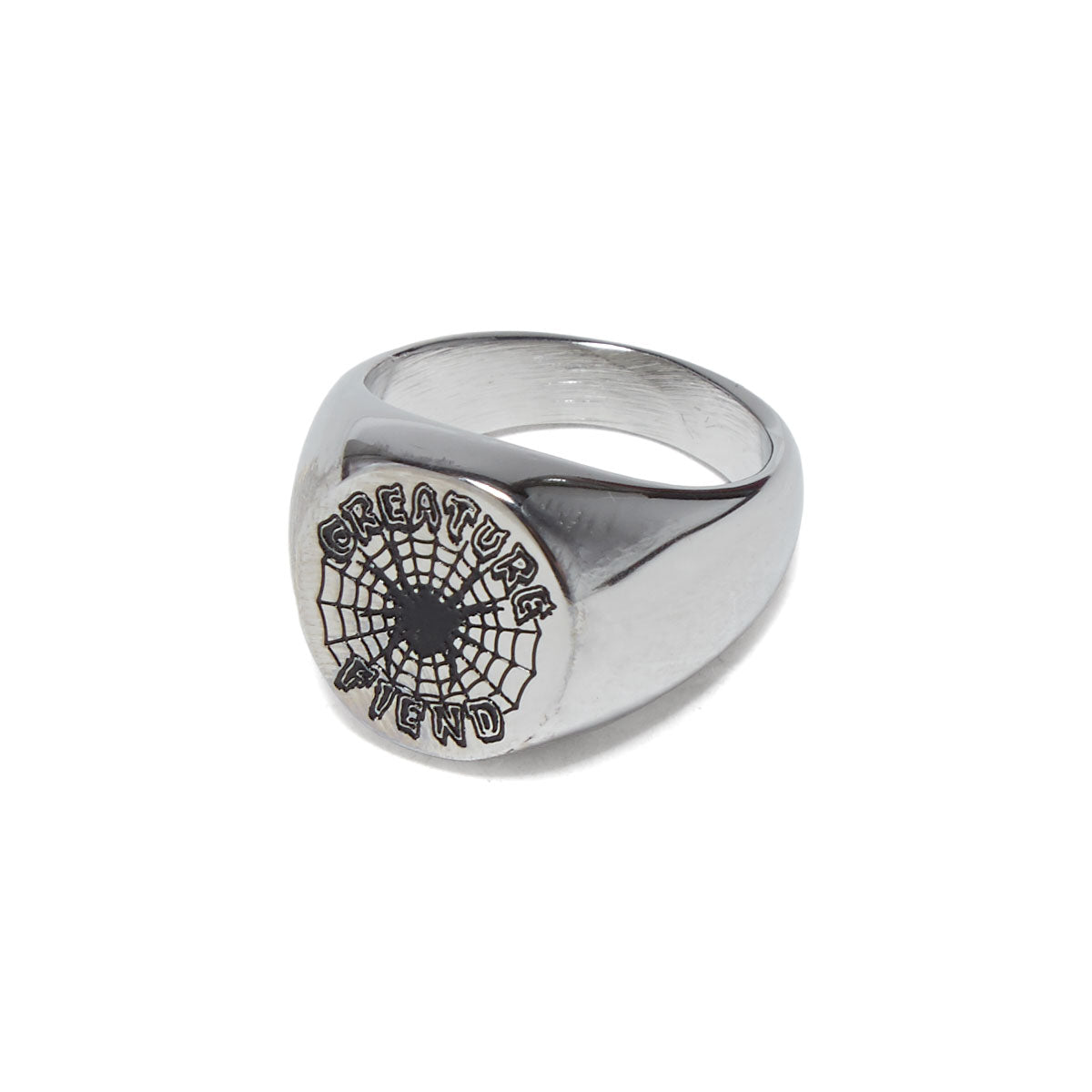 Creature Web Ring - Silver image 1