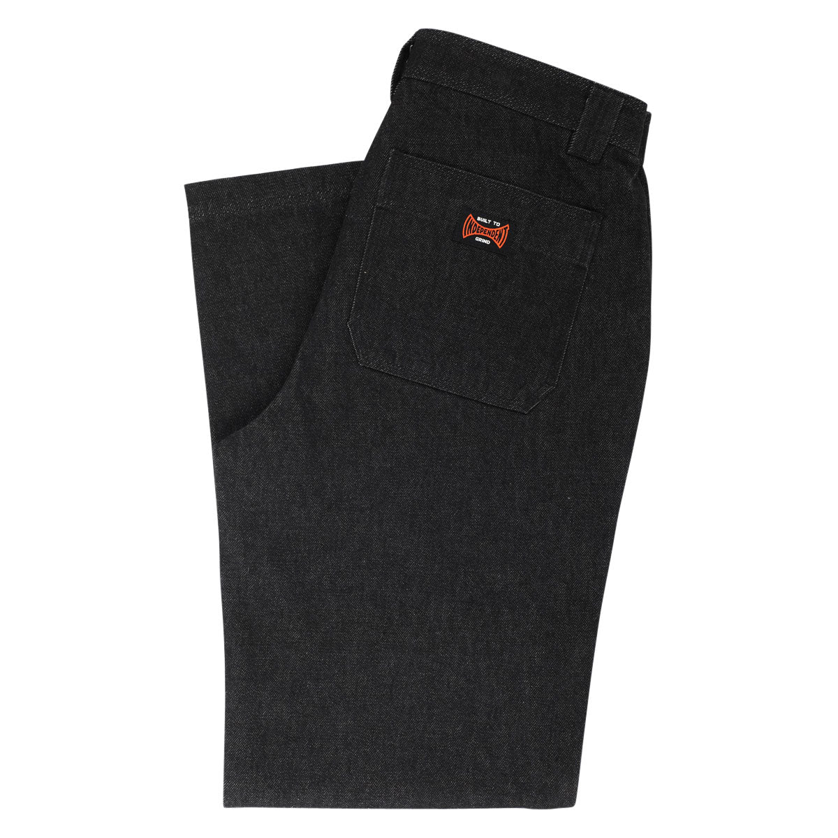 Independent Built To Grind Double Knee Jeans - Black Denim image 5