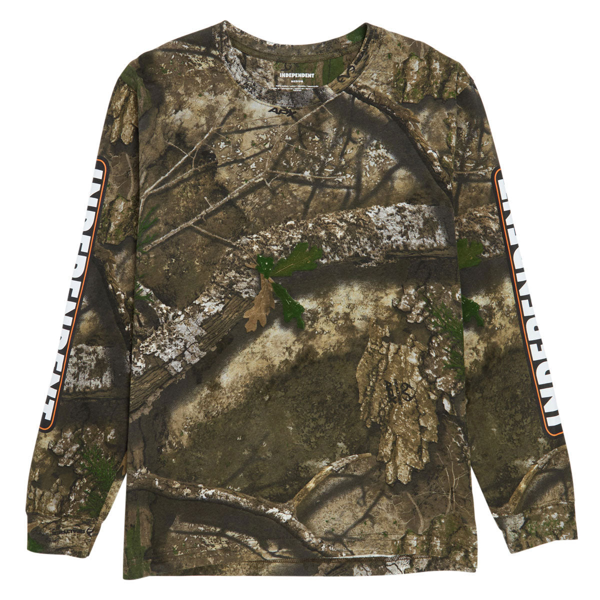 Independent Bar Logo Long Sleeve T-Shirt - Realtree APX image 1