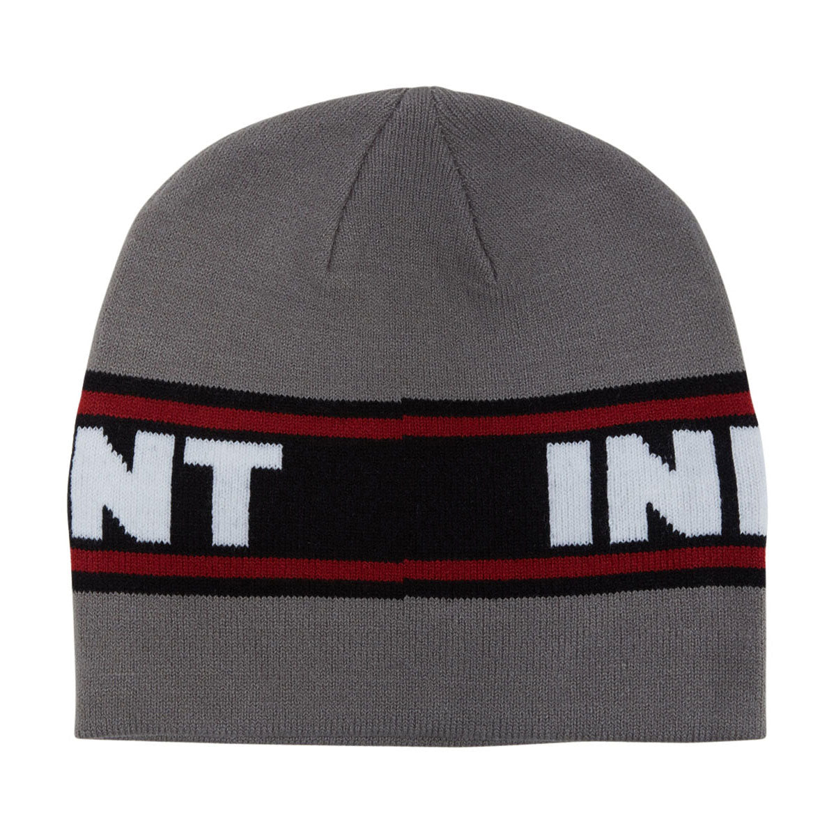 Independent Bar Logo Skull Beanie - Grey image 2