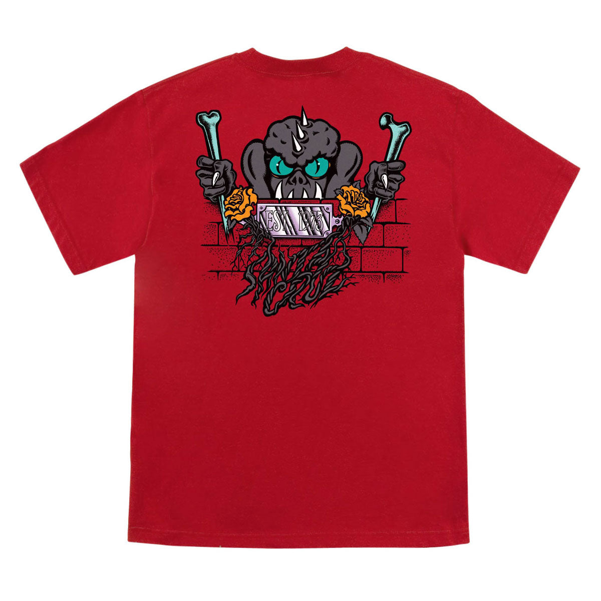 Santa Cruz Rankine Monster T-Shirt - Red image 1