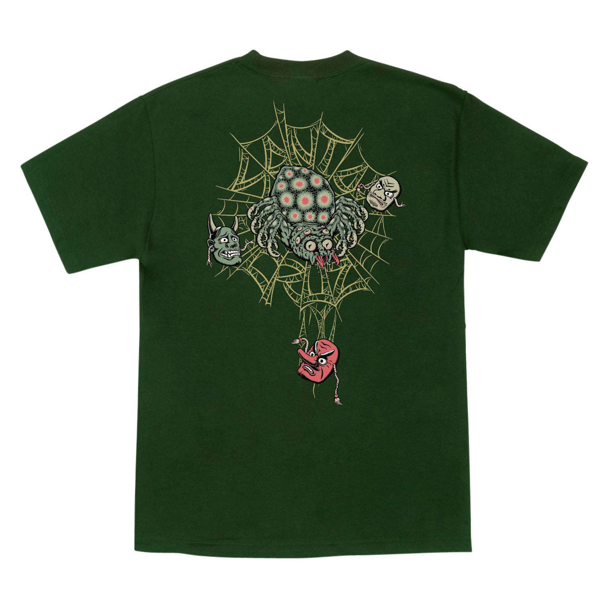 Santa Cruz Dressen Spider T-Shirt - Forest image 1