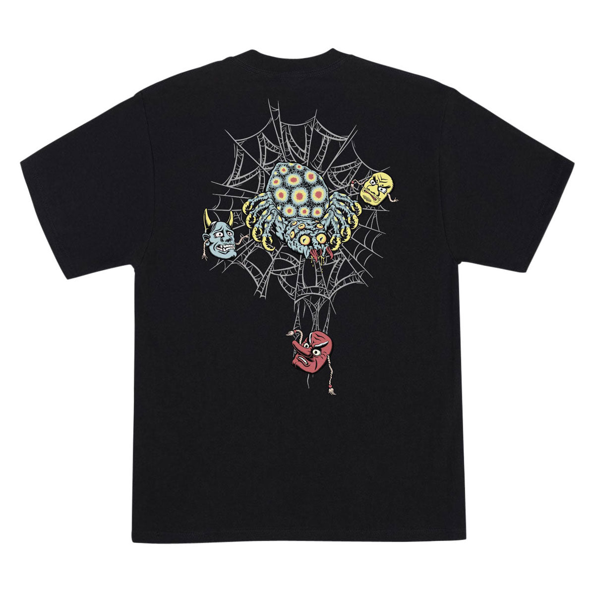 Santa Cruz Dressen Spider T-Shirt - Black image 1