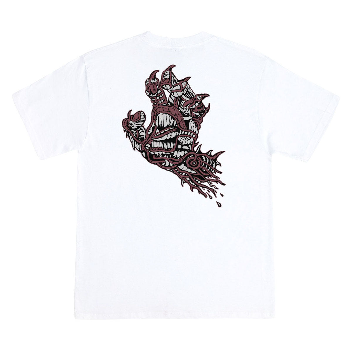 Santa Cruz Scourge Hand T-Shirt - White image 1