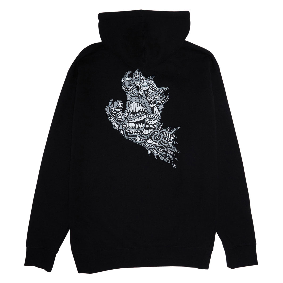 Santa Cruz Scourge Hand Zip Hoodie - Black image 2
