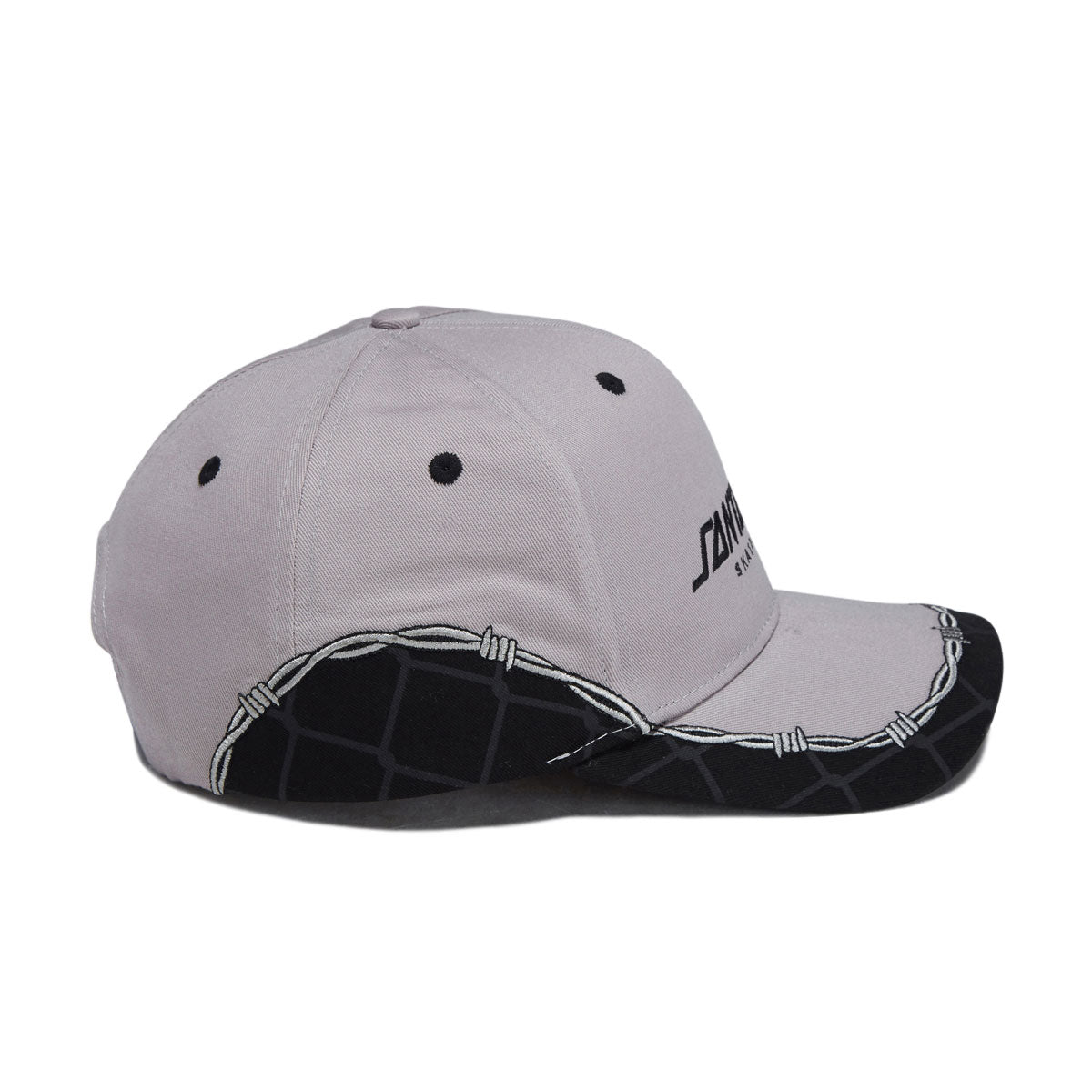 Santa Cruz Spot Snapback Hat - Grey Chain image 4