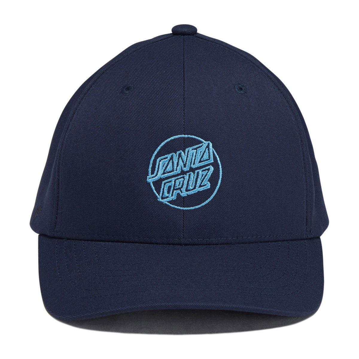 Santa Cruz Opus Dot Snapback Hat - Navy Storm Blue image 5