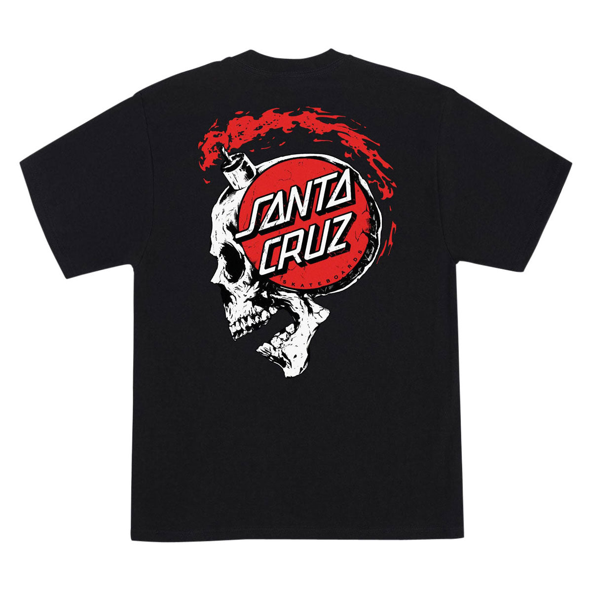 Santa Cruz Short Fuse T-Shirt - Black image 1