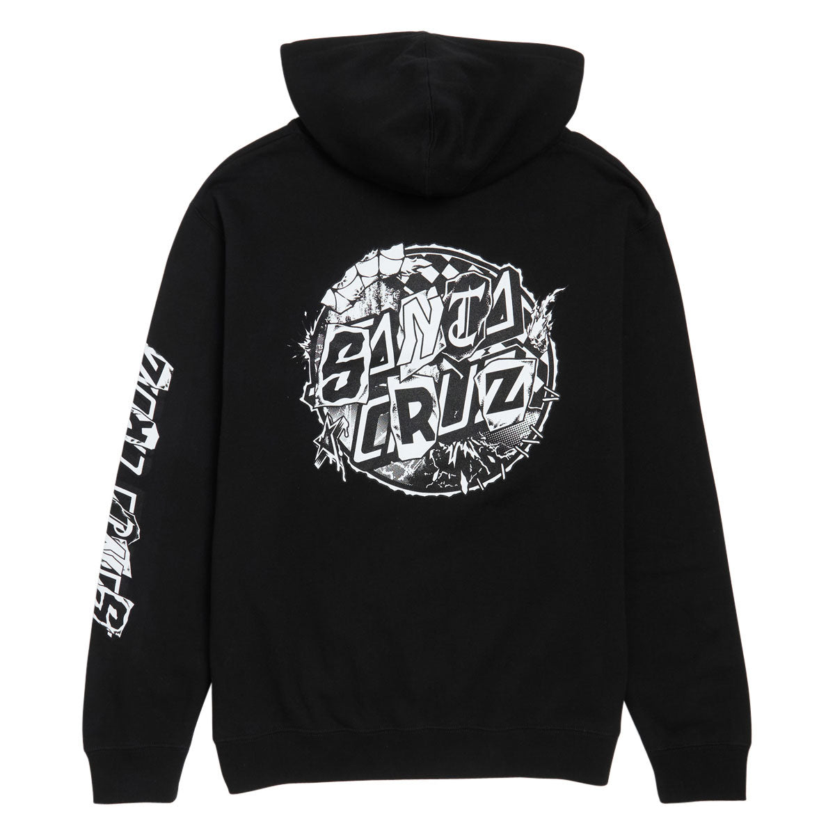 Santa Cruz Pay Off Dot Hoodie - Black image 2